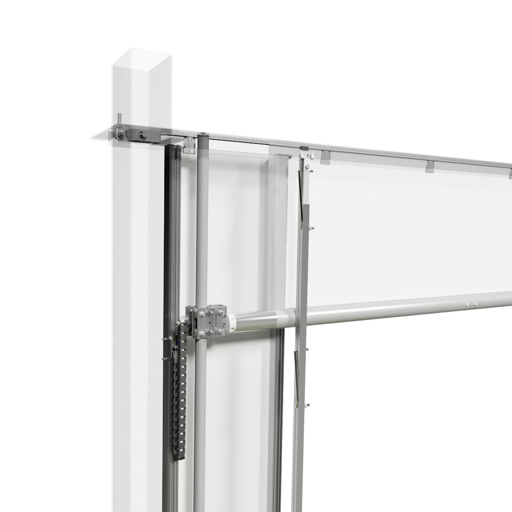 Vertical screen parts